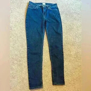 HUDSON Natalie mid rise super skinny size 29 dark wash